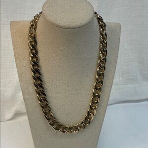Gold-Tone Chunky Curb Chain Necklace - Women Jewelry